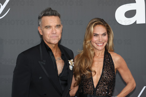 Robbie Williams and Ayda Field Williams