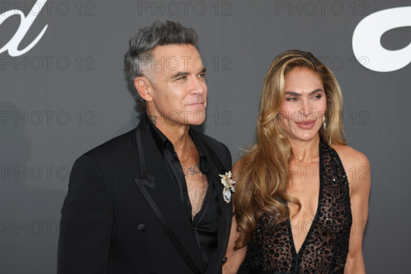 Robbie Williams and Ayda Field Williams