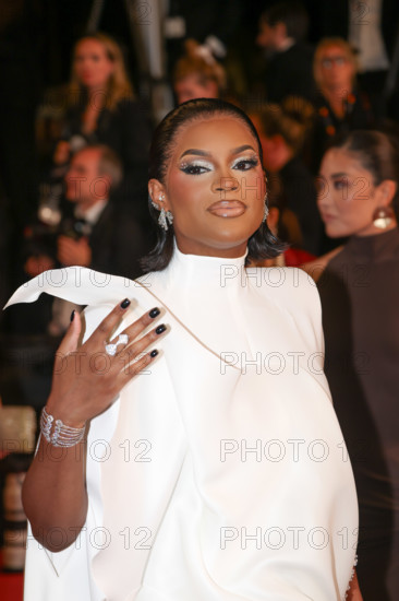 Didi Stone (in Stephane Rolland Spring 2026) attending the red carpet for the film 'The Man I Love'