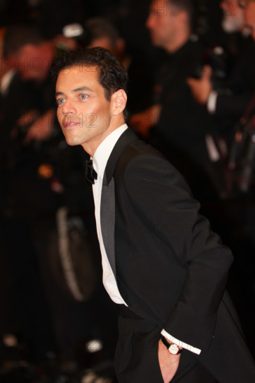 Rami Malek (in Zegna) attending the red carpet for the film 'The Man I Love' during the 79th Cannes