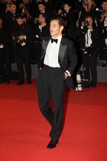 Rami Malek (in Zegna) attending the red carpet for the film 'The Man I Love' during the 79th Cannes