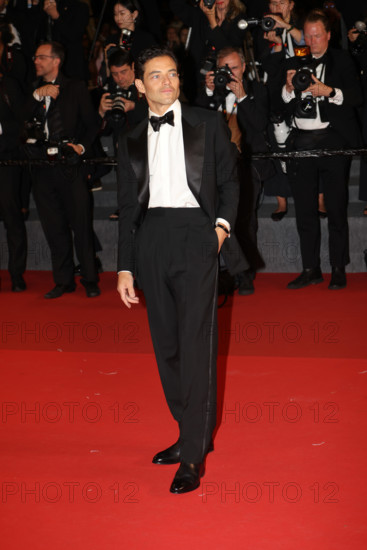 Rami Malek (in Zegna) attending the red carpet for the film 'The Man I Love' during the 79th Cannes