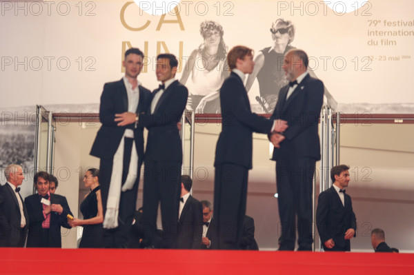 Cast of the film 'The Man I Love'