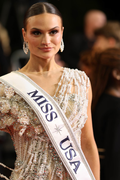 Audrey Eckert, Miss USA attends the "Roma Elastica" screening during the 79th annual Cannes Film