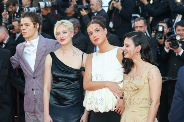 L'équipe du film 'Mariage au Goût d'Orange'