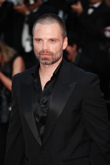 Romanian actor Sebastian Stan at Closing Ceremony Red Carpet during Cannes Film Festival 2026 in