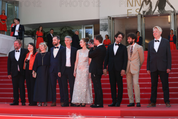 L'équipe du film "Notre Salut"