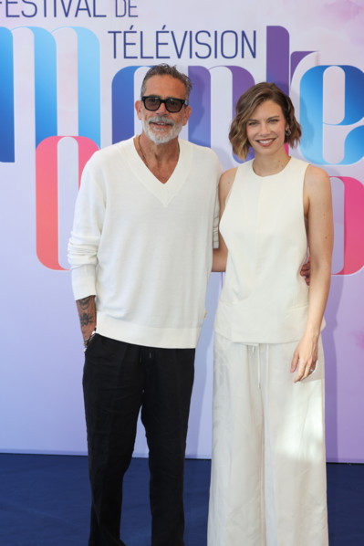 Lauren Cohan and Jeffrey Dean Morgan