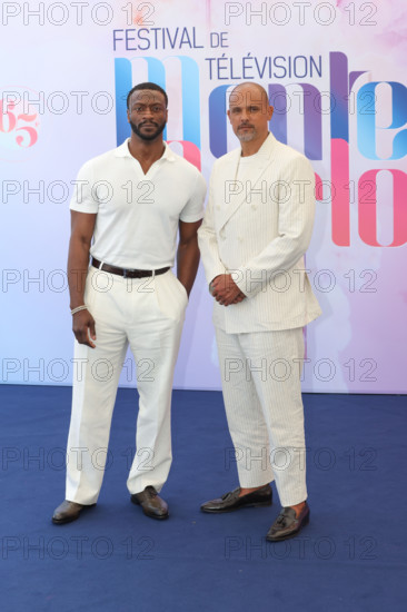 Aldis Hodge and Ben Watkins