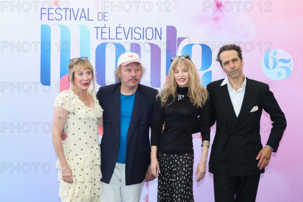 Julie Depardieu, Philippe Katerine, Arielle Dombasle and Boris Terral