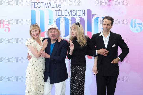Julie Depardieu, Philippe Katerine, Arielle Dombasle and Boris Terral