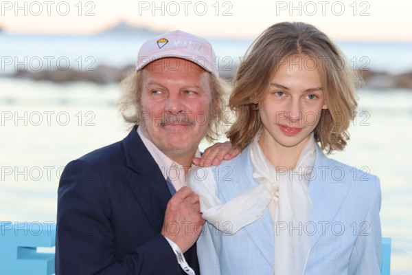 Philippe Katerine and his son Billy Blanchard