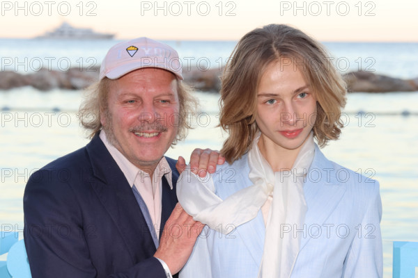 Philippe Katerine and his son Billy Blanchard