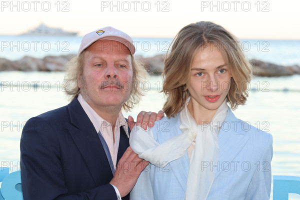 Philippe Katerine and his son Billy Blanchard