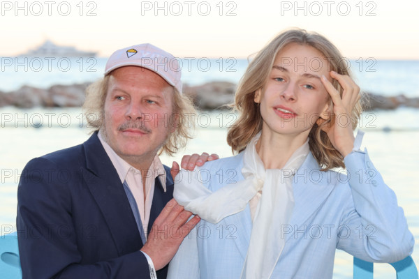 Philippe Katerine and his son Billy Blanchard