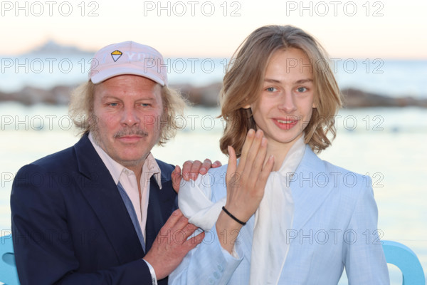 Philippe Katerine and his son Billy Blanchard