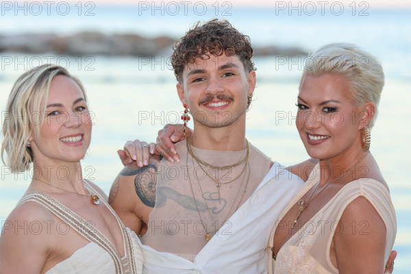 Emmanuelle Berne, Dorian Rollin and Katrina Patchett