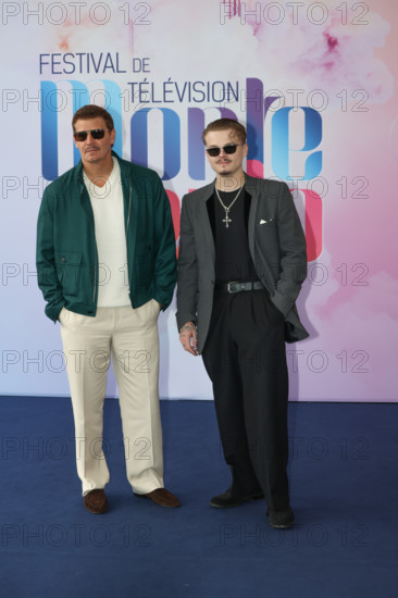 David Boreanaz and Jaden Rayne Boreanaz