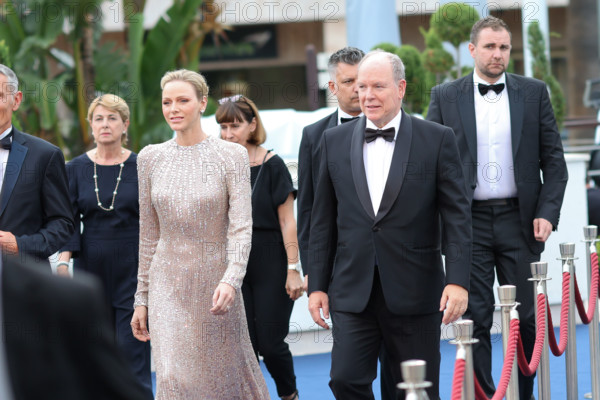 Prince Albert II of Monaco and Princess Charlene of Monaco