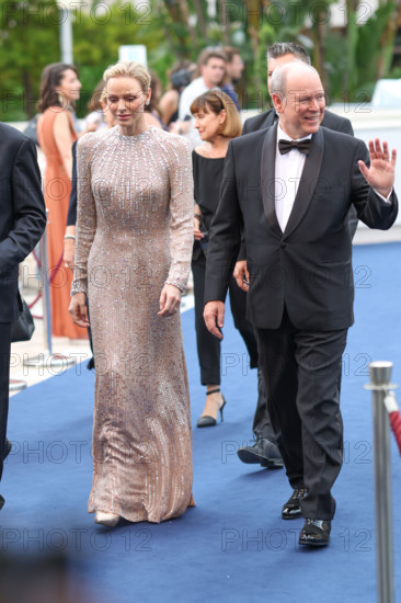 Prince Albert II of Monaco and Princess Charlene of Monaco