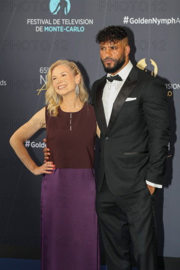 Louise Ekland and Ricky Whittle