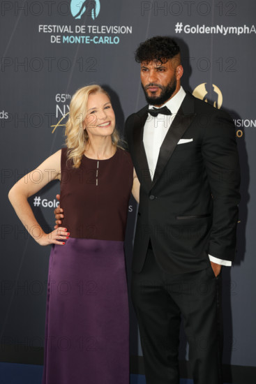 Louise Ekland and Ricky Whittle