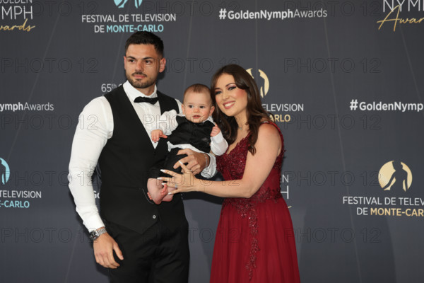 Alexis Jacquemin, Elsa Esnoult and their son