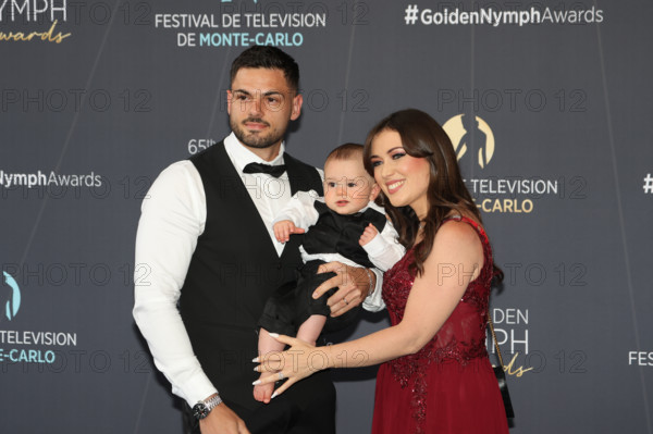 Alexis Jacquemin, Elsa Esnoult and their son