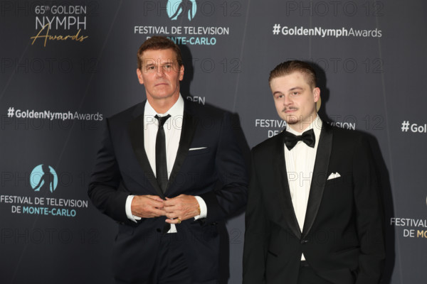 David Boreanaz and Jaden Rayne Boreanaz