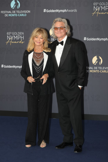 Goldie Hawn and Kurt Russell