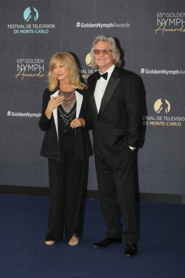 Goldie Hawn and Kurt Russell