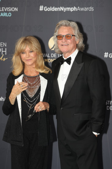 Goldie Hawn and Kurt Russell