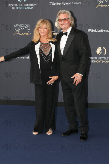 Goldie Hawn and Kurt Russell