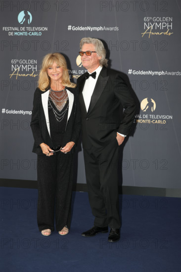 Goldie Hawn and Kurt Russell