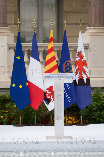 Hommage aux victimes de l'attentat de Nice, le 13 juillet 2026