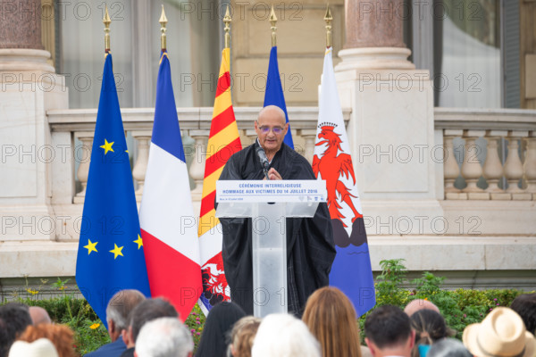 Hommage aux victimes de l'attentat de Nice, le 13 juillet 2026