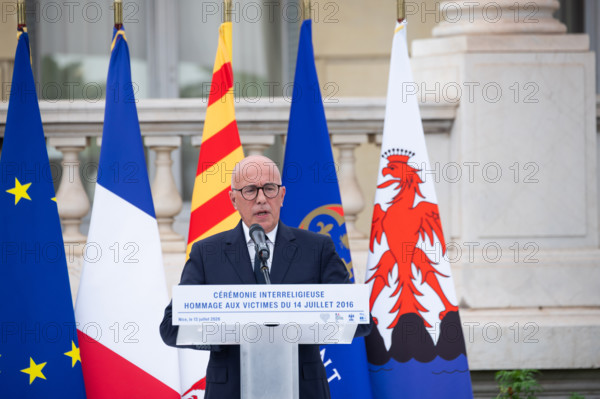 Hommage aux victimes de l'attentat de Nice, le 13 juillet 2026