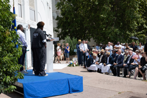 Ceremony to honour the victims of the fire of Nice (18 July 2024)