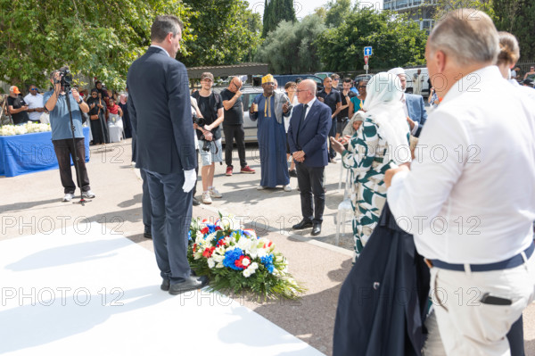 Ceremony to honour the victims of the fire of Nice (18 July 2024)