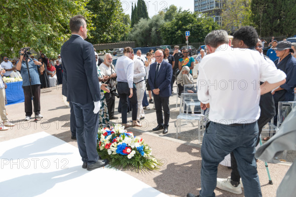Ceremony to honour the victims of the fire of Nice (18 July 2024)