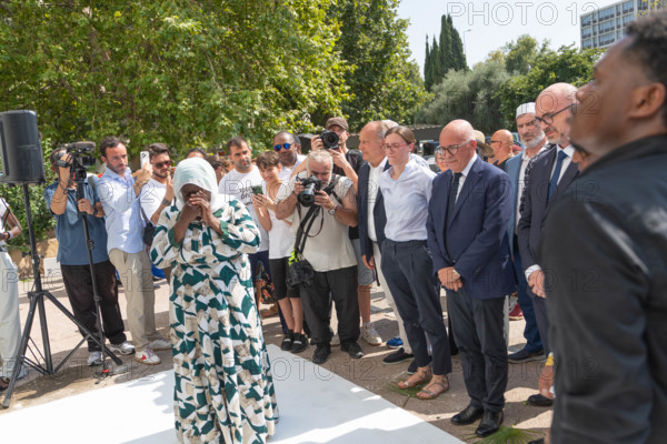 Ceremony to honour the victims of the fire of Nice (18 July 2024)
