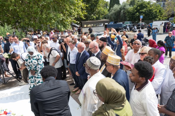 Ceremony to honour the victims of the fire of Nice (18 July 2024)