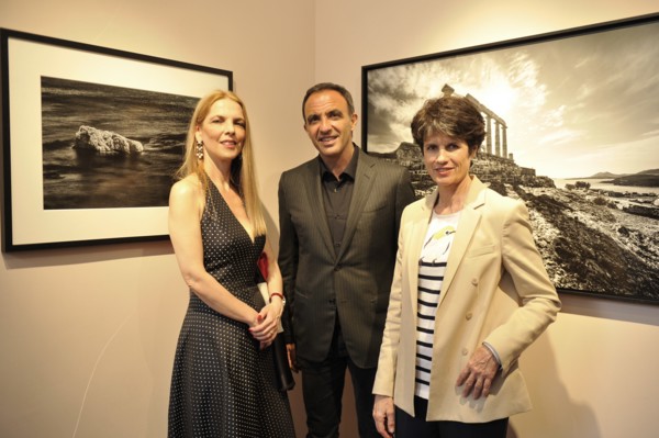 Aspasia Leventis, Nikos Aliagas et Valérie-Anne Giscard d'Estaing