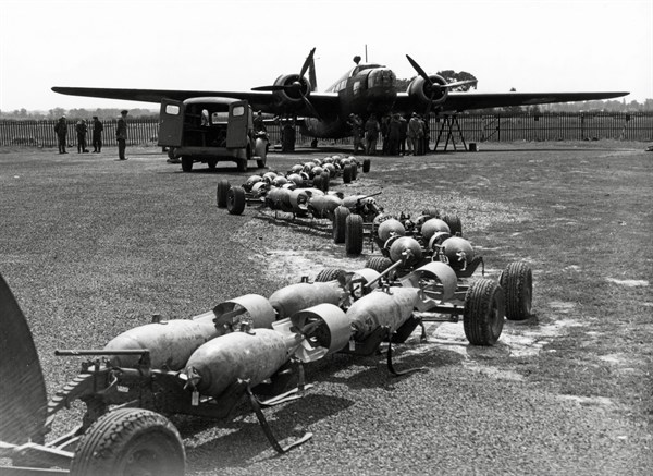 Bombardier moyen britannique Vickers Wellington Mk.I.