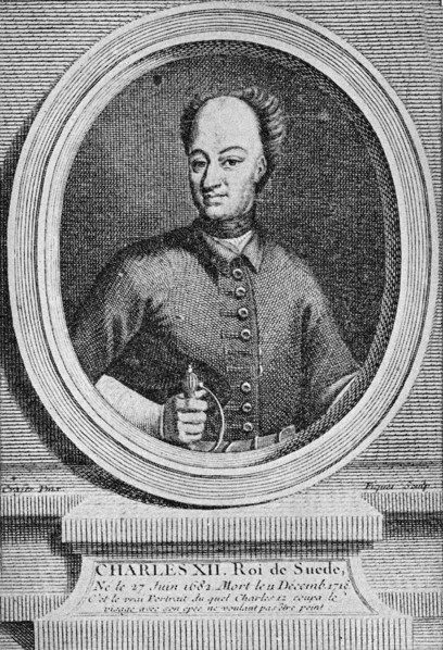 Portrait of Charles XII, King of Sweden