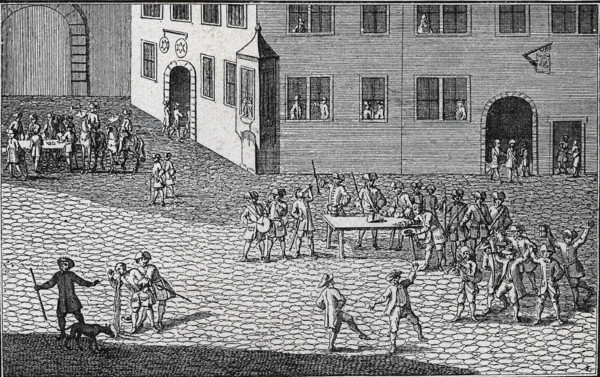 Prussian army barracks
