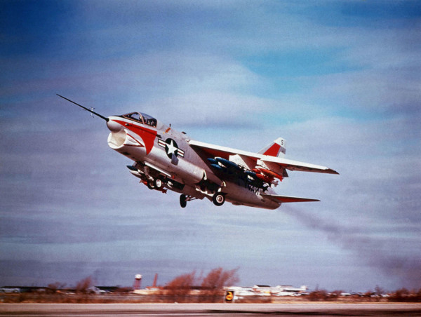 American Ling-Temco-Vought Crusader fighter