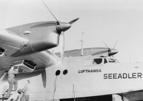 German  Dornier Do-26 Super-Wal hydroplane