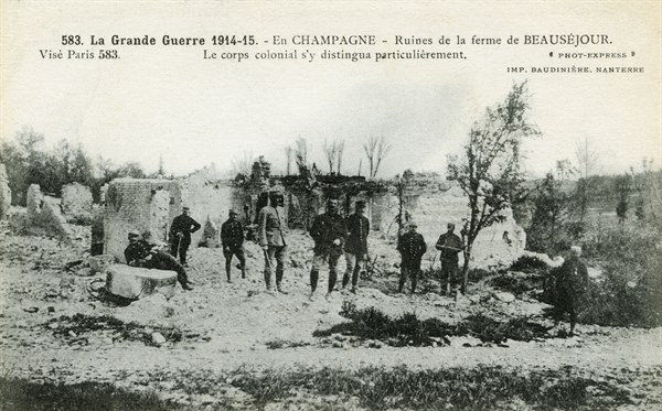 Ruines de la ferme de Beauséjour