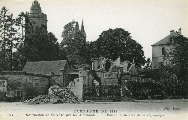 Ruines de la ville de Senlis